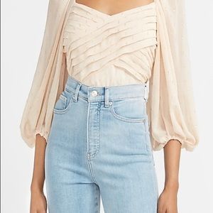 in “WHITE” Express Top XS NWT